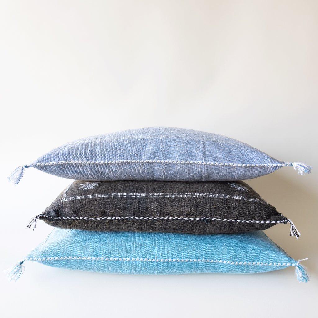 Marokkansk putetrekk i agavesilke 50x50