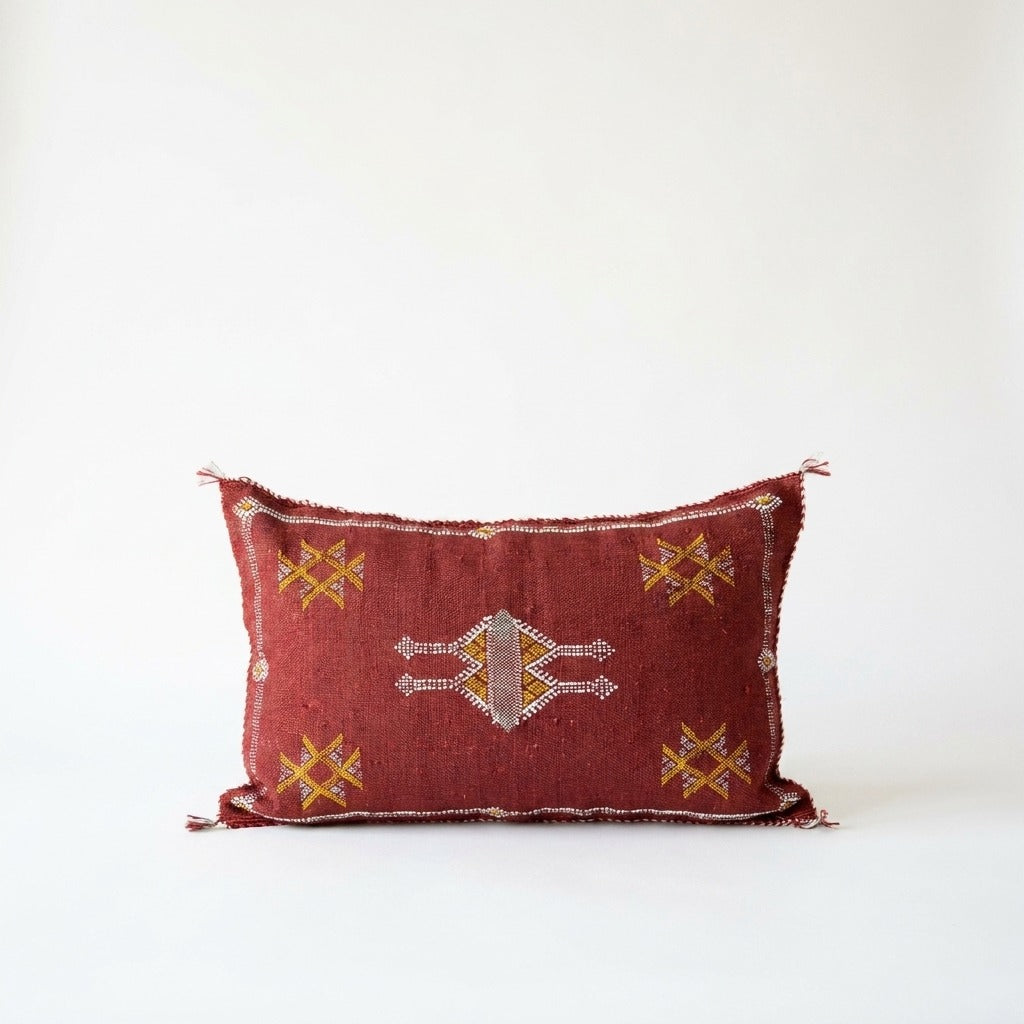 Marokkansk Putetrekk 40x60 aubergine