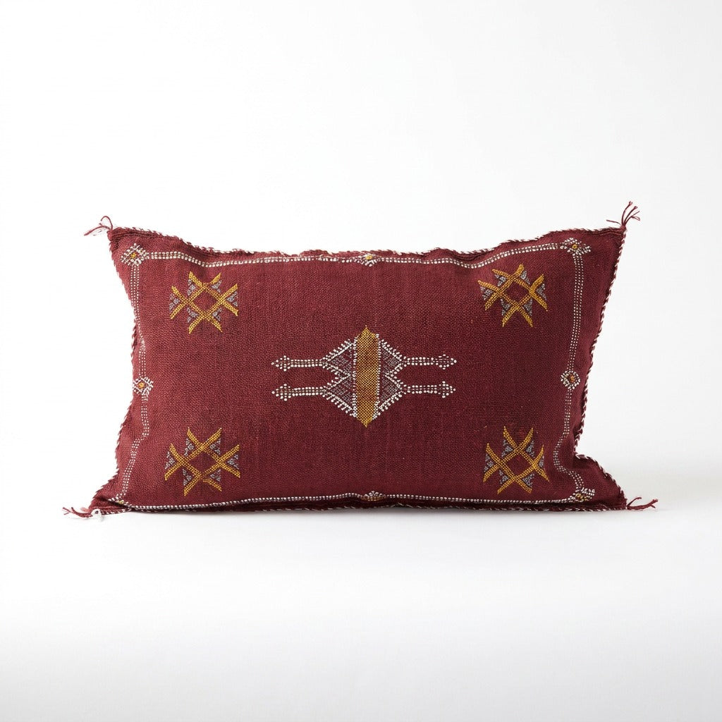 Marokkansk Putetrekk 40x60 aubergine
