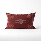 Marokkansk Putetrekk 40x60 aubergine