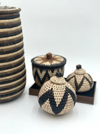 Zulukurv - Oppbevaringsboks med lokk