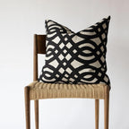 Diamond Scroll Putetrekk Sort