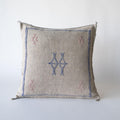 Moroccan cushion cover in agave silk 50x50