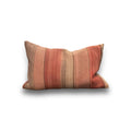 Kelimpute fra Marokko ca. 40x60 cm i sarte rosatoner med brune striper, forside