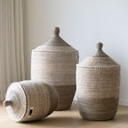 Savannenkurv - Hvit og grå