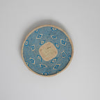 Nambya kurver i blåtoner