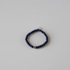 Armbånd med halvedelstener - Blå Lapis Lazuli