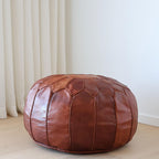 Marokkansk skinnpuff stor