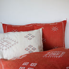 Marokkansk putetrekk i agavesilke 50x90