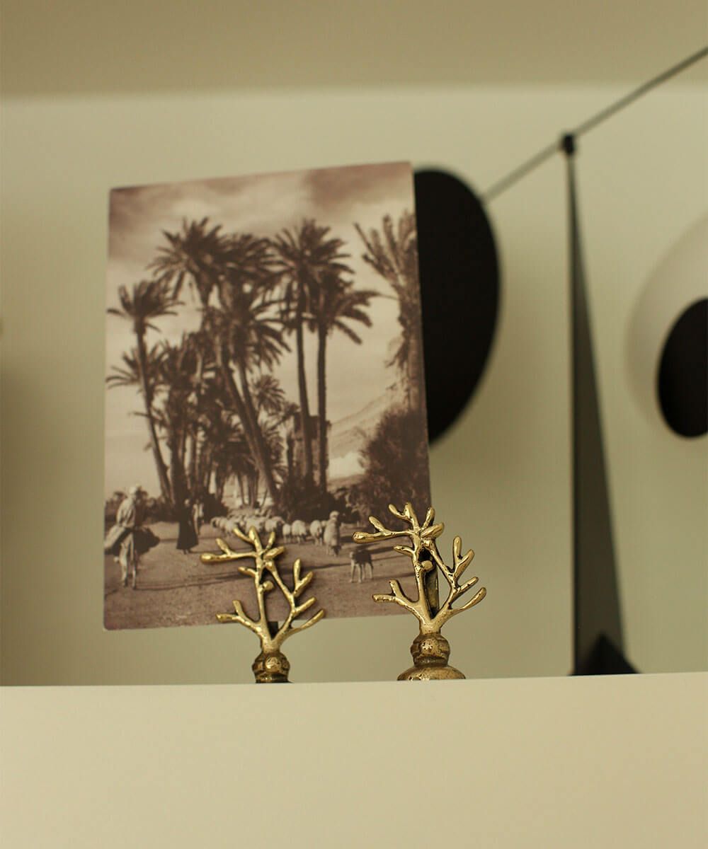 Kortholder i messing