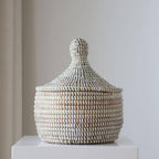 Savannenkurv mini - Hvit natur