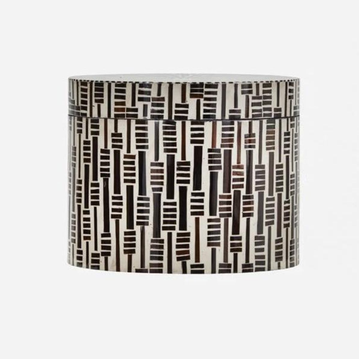 Oppbevaringsboks i bambusmosaikk