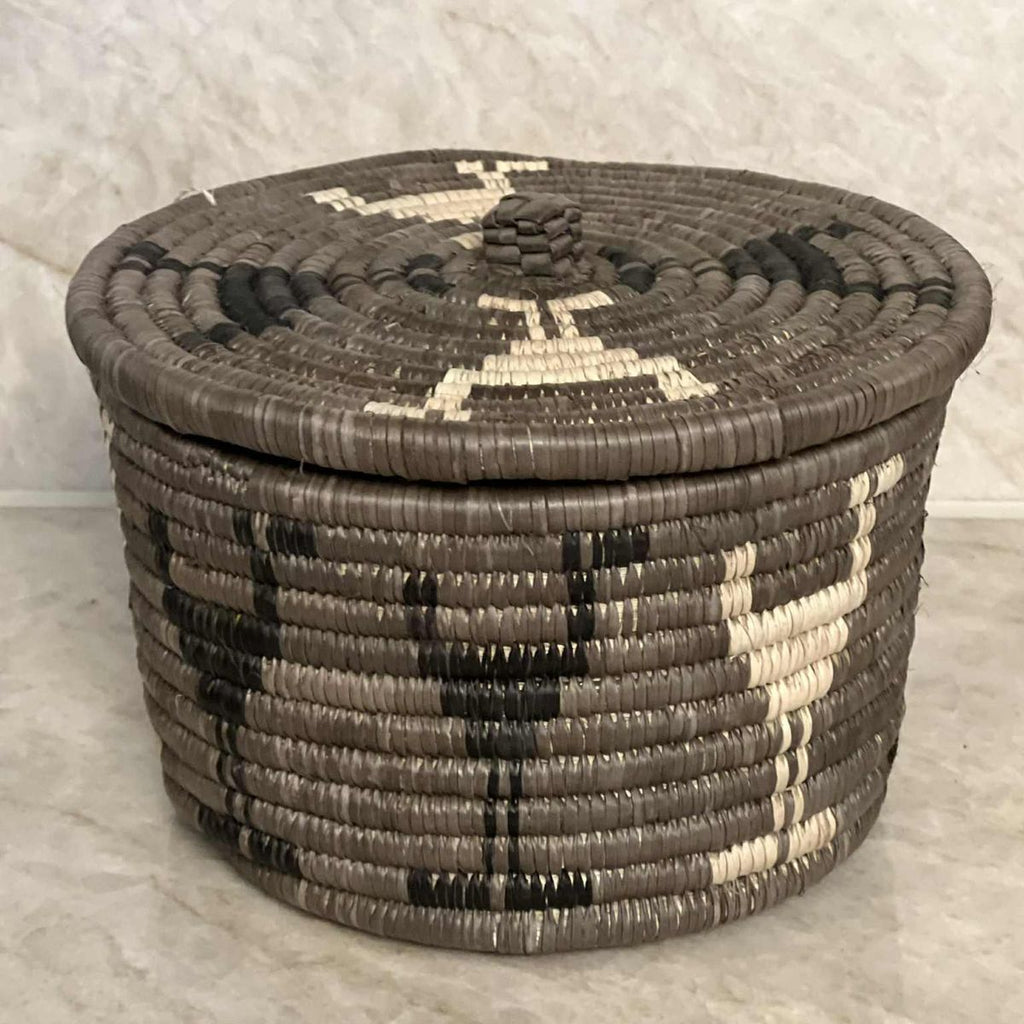 Zulukurv - Oppbevaringsboks med lokk