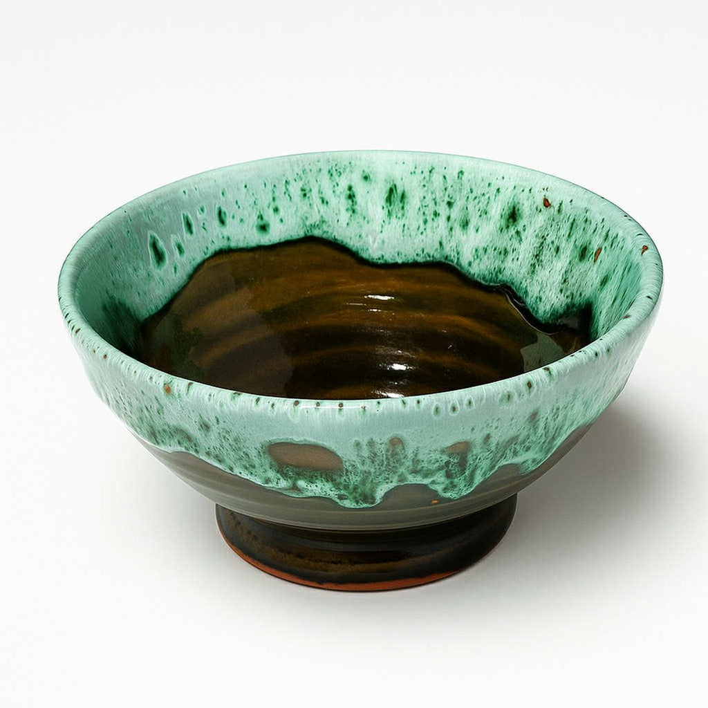 Skål i håndlaget keramikk fra Marokko