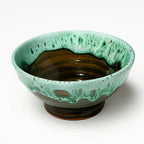 Skål i håndlaget keramikk fra Marokko