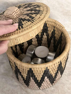 Zulukurv - Oppbevaringsboks med lokk