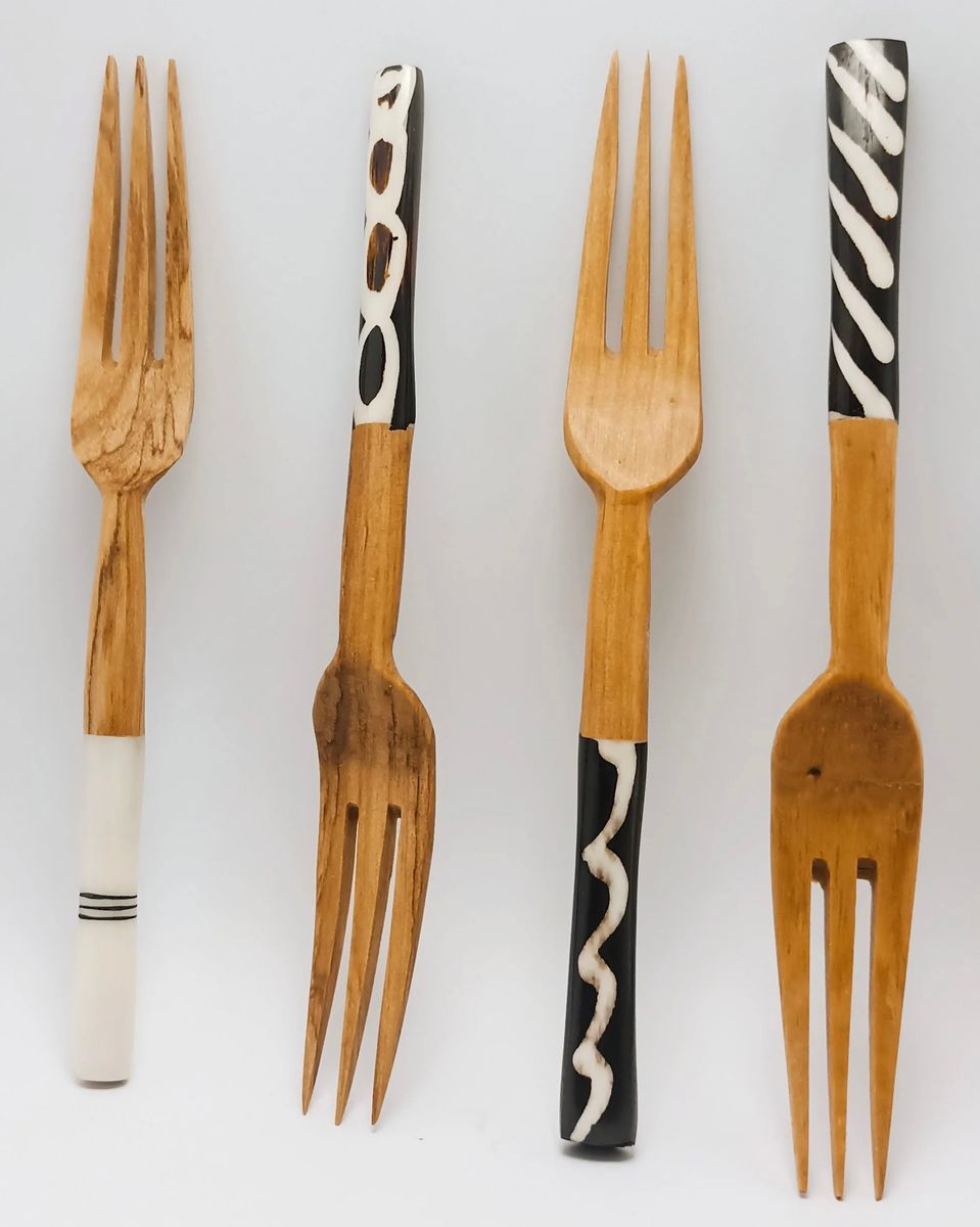 Tregaffel i oliventre