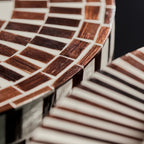 Oppbevaringsboks i bambusmosaikk