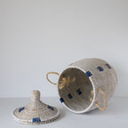 Savannenkurv - Hvit og blå